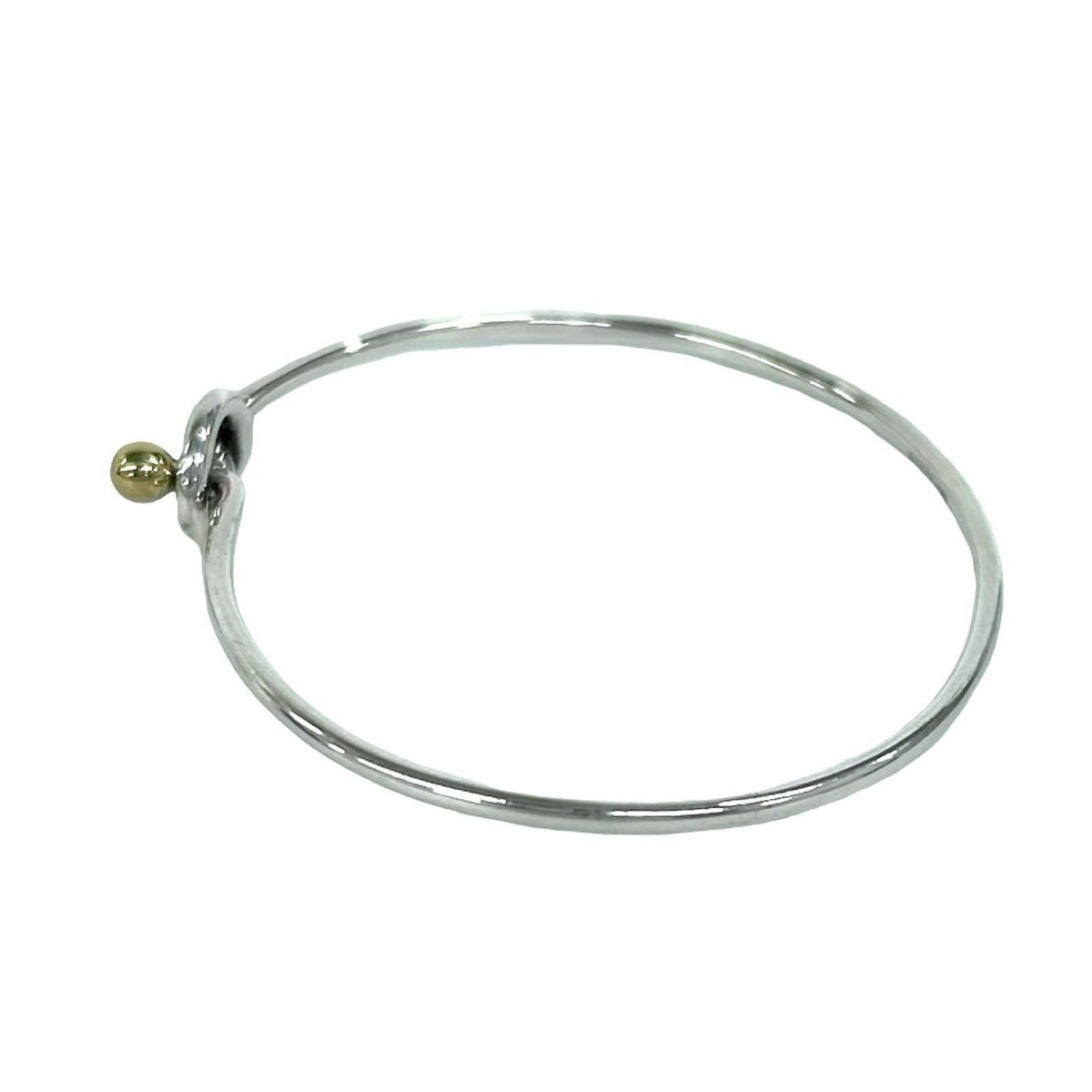 Tiffany & Co Love Knot Bracelet Silver Yellow Gold — view 5