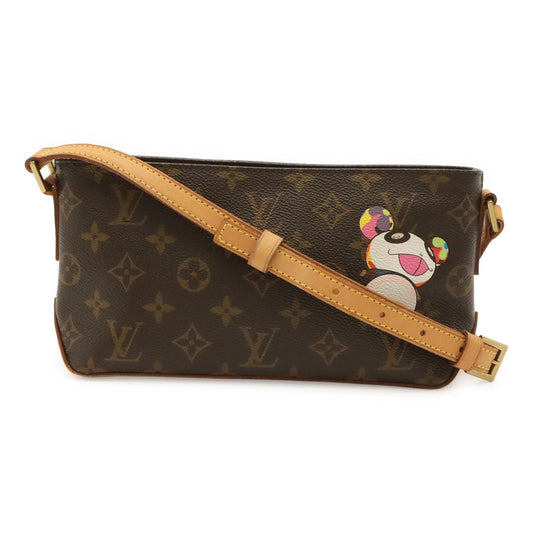 Louis Vuitton Monogram Panda Trotter Shoulder Bag Pochette Crossbody Takashi