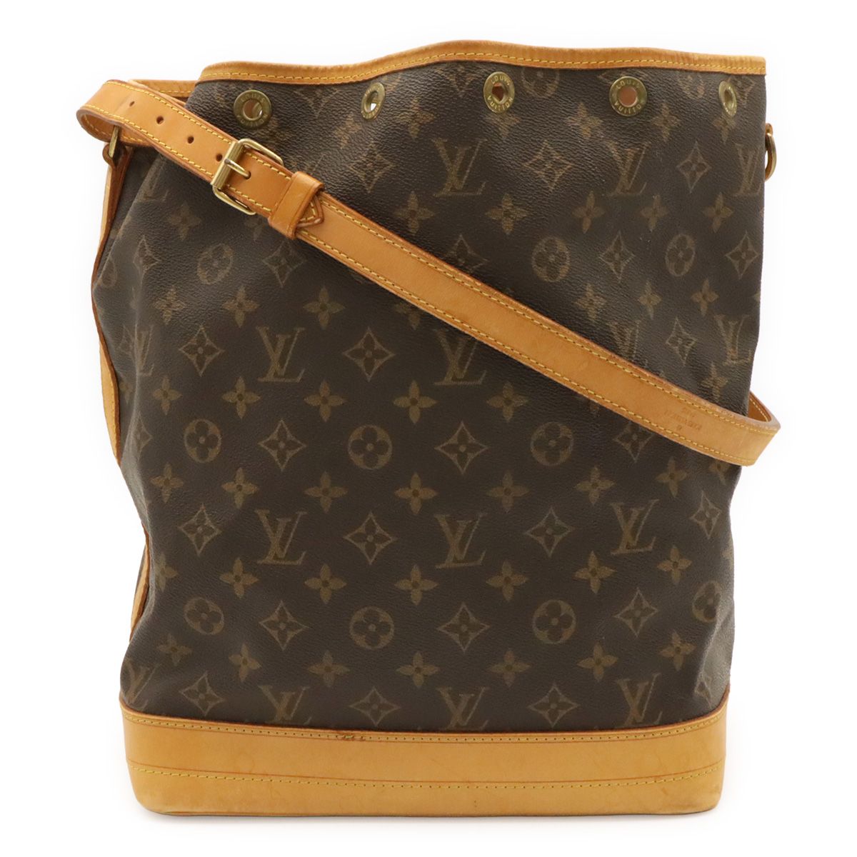 Louis Vuitton Monogram Noe Shoulder Bag Semi Drawstring
