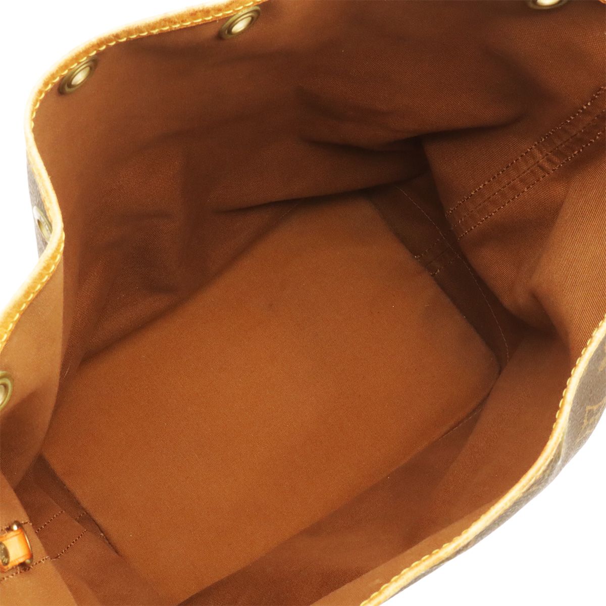 Louis Vuitton Monogram Noe Shoulder Bag Semi Drawstring — view 8