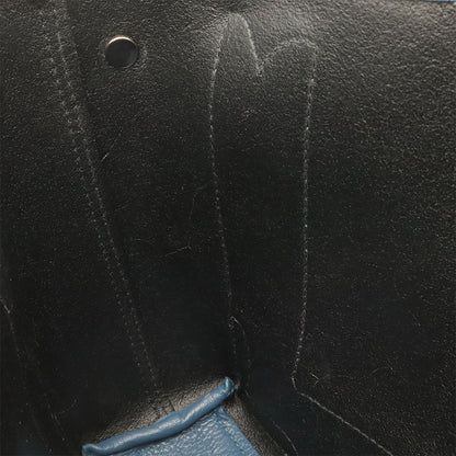 Balenciaga Navy Cabas XS Logo Tote Bag Leather Sapphire Blue — view 7