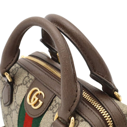 Gucci Ophidia GG Supreme Super Mini Bag Mini 2-Way Beige — view 4