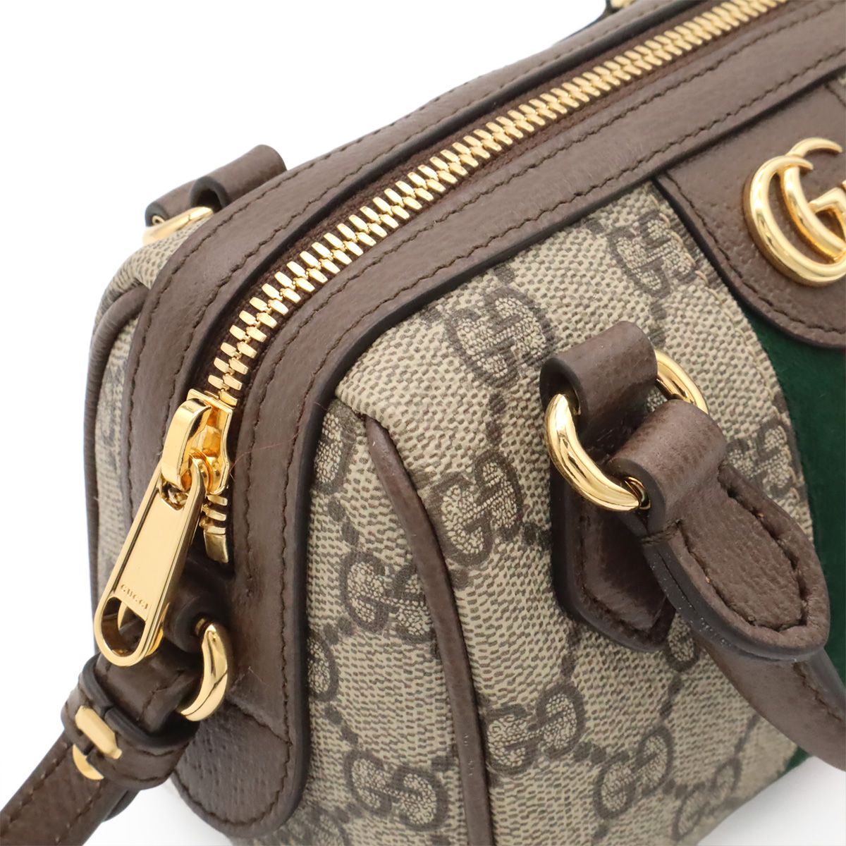 Gucci Ophidia GG Supreme Super Mini Bag Mini 2-Way Beige — view 6