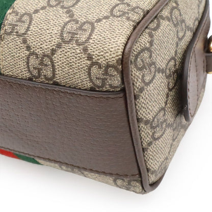 Gucci Ophidia GG Supreme Super Mini Bag Mini 2-Way Beige — view 3