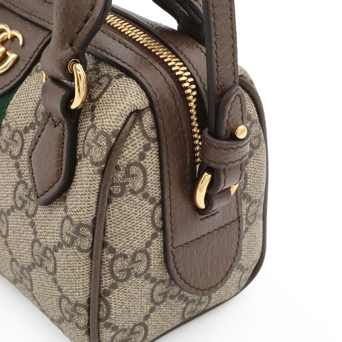 Gucci Ophidia GG Supreme Super Mini Bag Mini 2-Way Beige — view 5