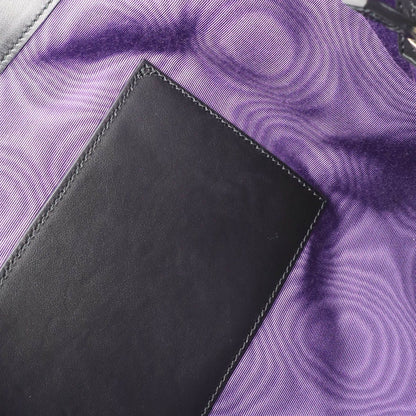 Gucci GG Matelasse Tote Large Shoulder Bag Nylon Leather Black — view 8
