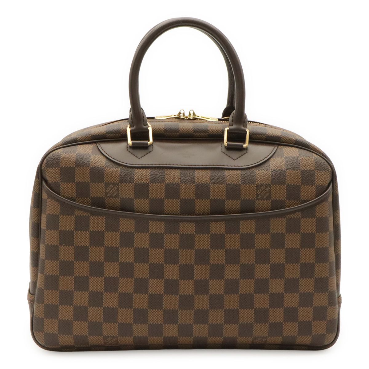 Louis Vuitton Damier Deauville Bowling Vanity Mini Boston Bag SP Order