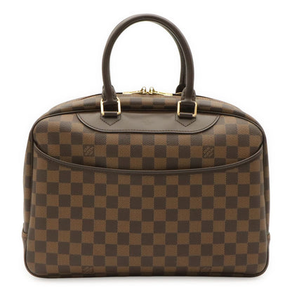Louis Vuitton Damier Deauville Bowling Vanity Mini Boston Bag SP Order