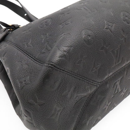 Louis Vuitton Monogram Empreinte All in One PM Shoulder Bag Tote Noir Black — view 3