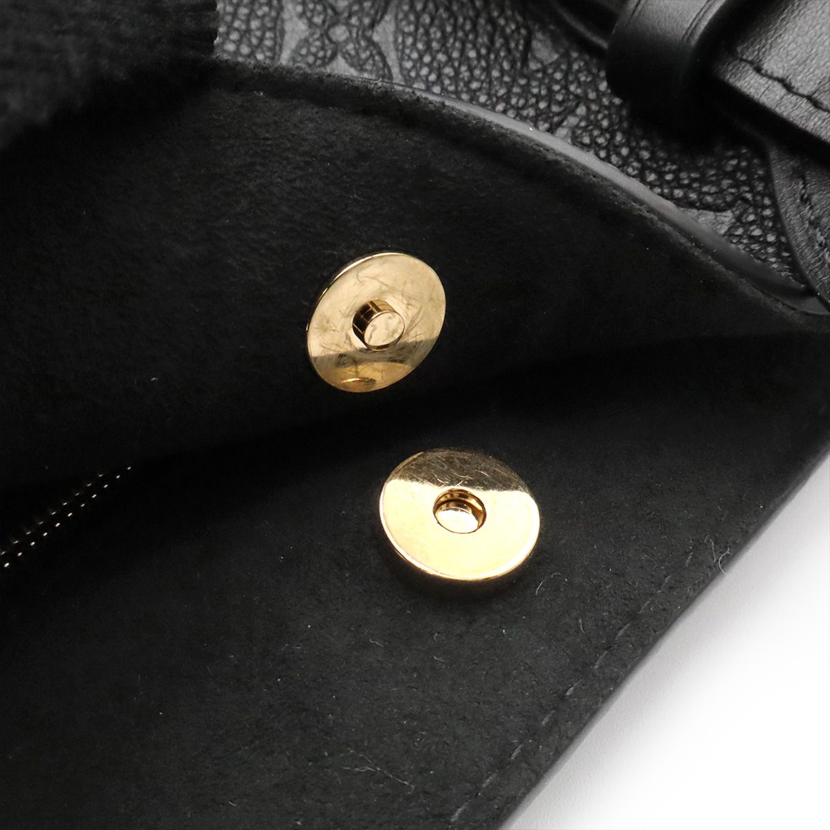 Louis Vuitton Monogram Empreinte All in One PM Shoulder Bag Tote Noir Black — view 5