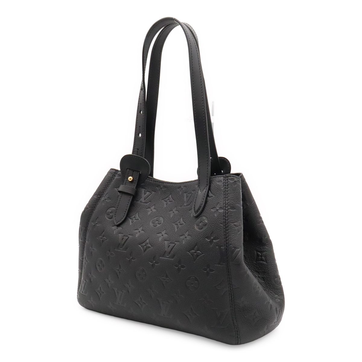 Louis Vuitton Monogram Empreinte All in One PM Shoulder Bag Tote Noir Black — view 2