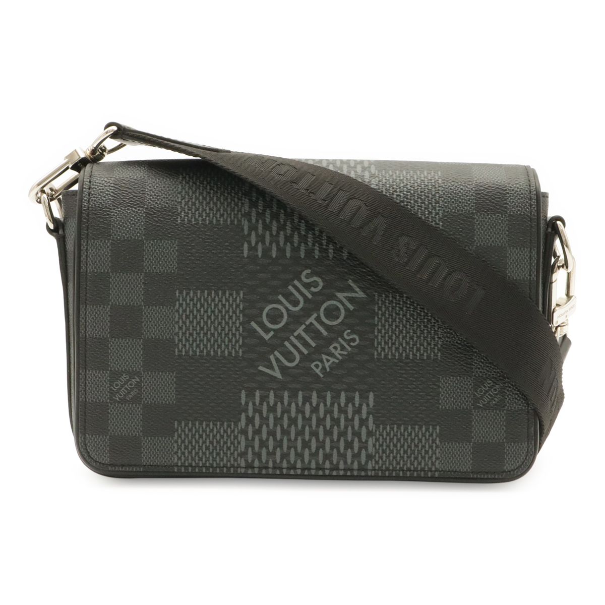 Louis Vuitton Damier Graphite Studio Messenger Shoulder Bag Crossbody 2-Way