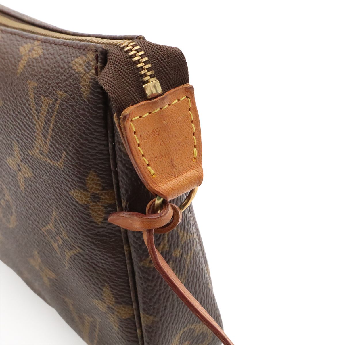 Louis Vuitton Monogram Pochette Soir Pouch Handbag Party — view 6