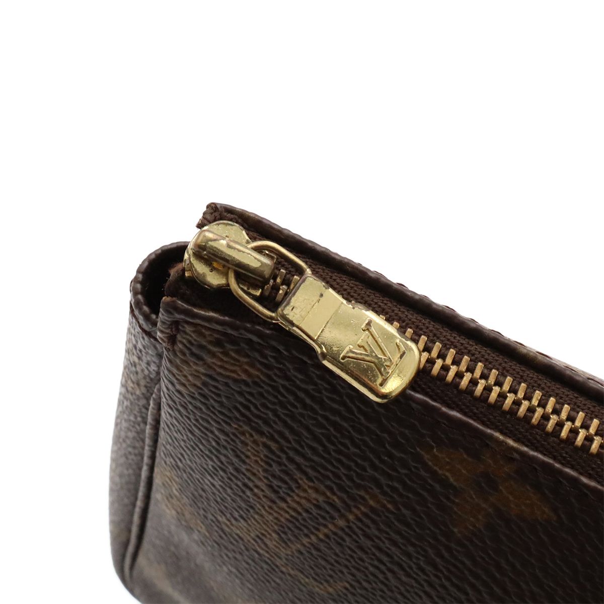 Louis Vuitton Monogram Pochette Soir Pouch Handbag Party — view 5