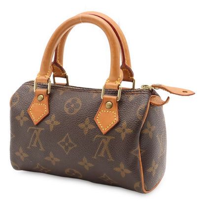 Louis Vuitton Monogram Mini Speedy Mini Bag Pouch Case — view 2