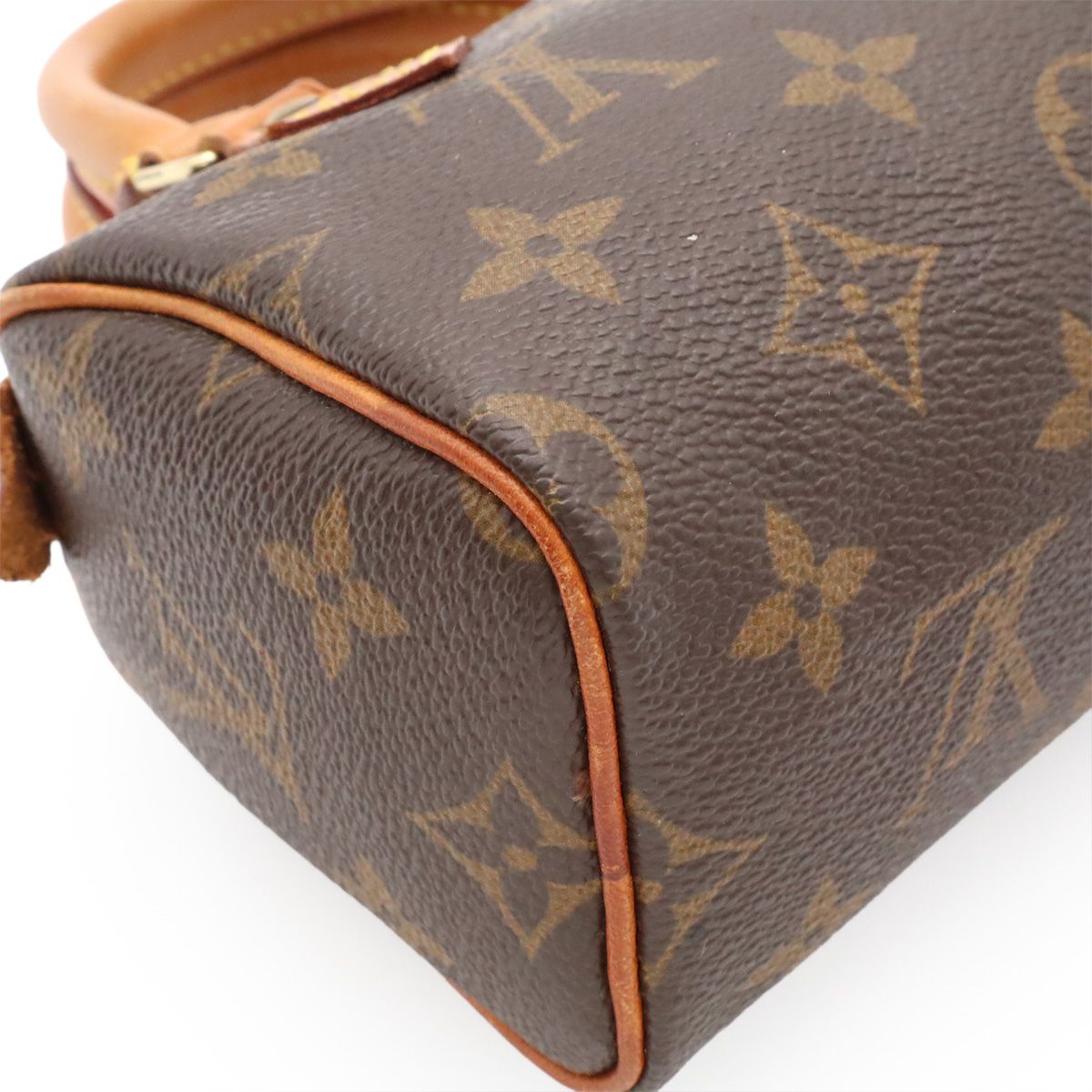 Louis Vuitton Monogram Mini Speedy Mini Bag Pouch Case — view 3