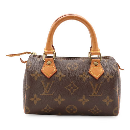Louis Vuitton Monogram Mini Speedy Mini Bag Pouch Case