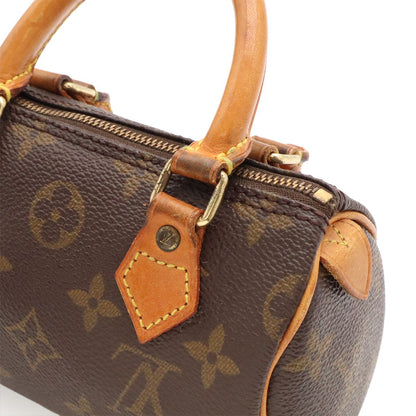 Louis Vuitton Monogram Mini Speedy Mini Bag Pouch Case 2-Way — view 7