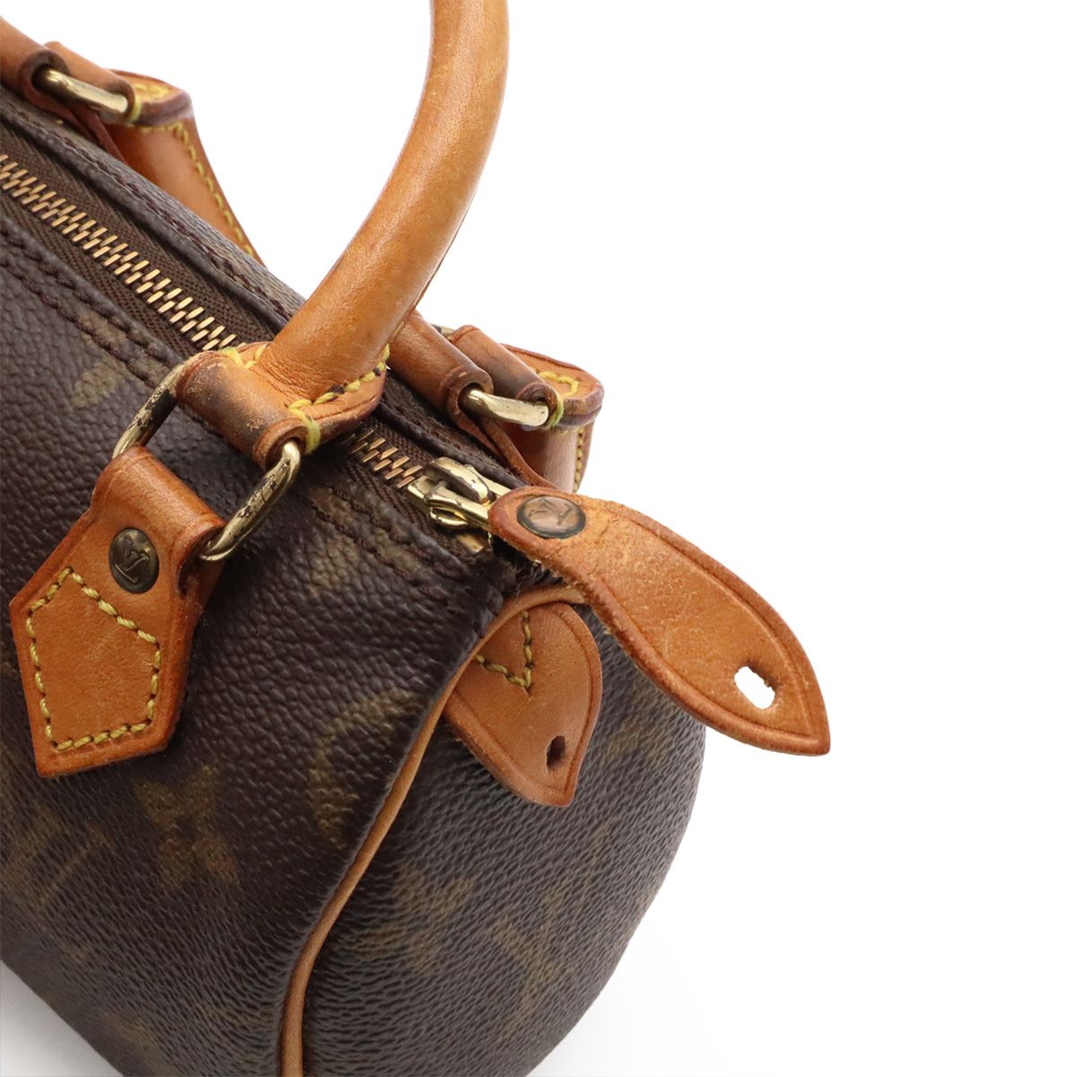 Louis Vuitton Monogram Mini Speedy Mini Bag Pouch Case 2-Way — view 6