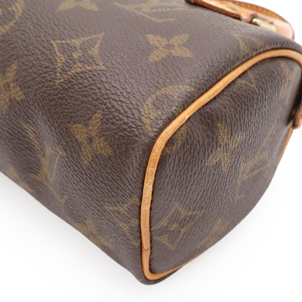 Louis Vuitton Monogram Mini Speedy Mini Bag Pouch Case 2-Way — view 3