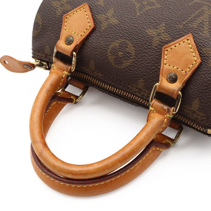 Louis Vuitton Monogram Mini Speedy Mini Bag Pouch Case 2-Way — view 4