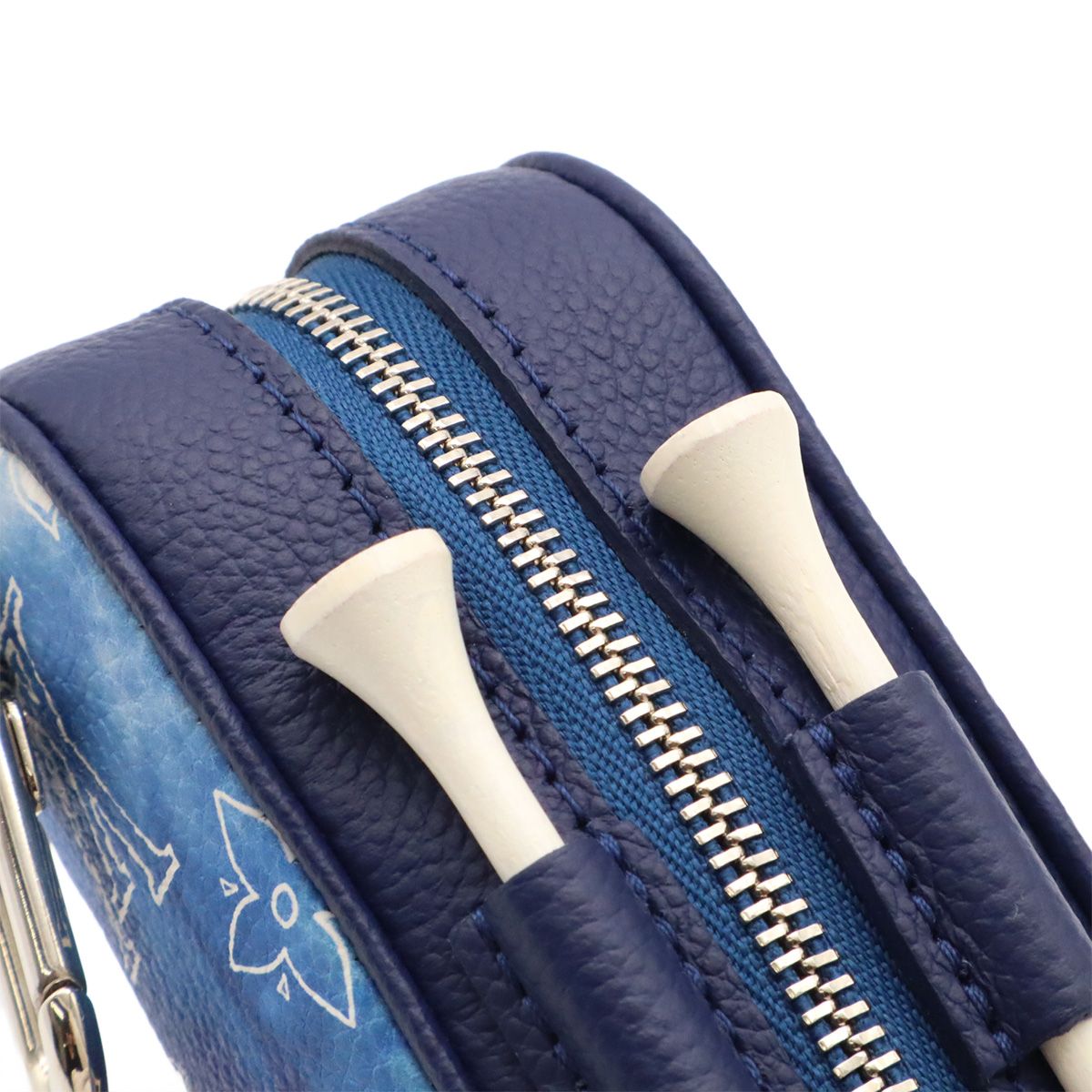 Louis Vuitton Monogram Bandana Golf Set Andrews Ball Case Pouch GI — view 6