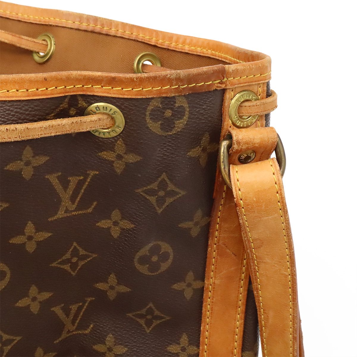 Louis Vuitton Monogram Noe Shoulder Bag Semi Drawstring — view 6