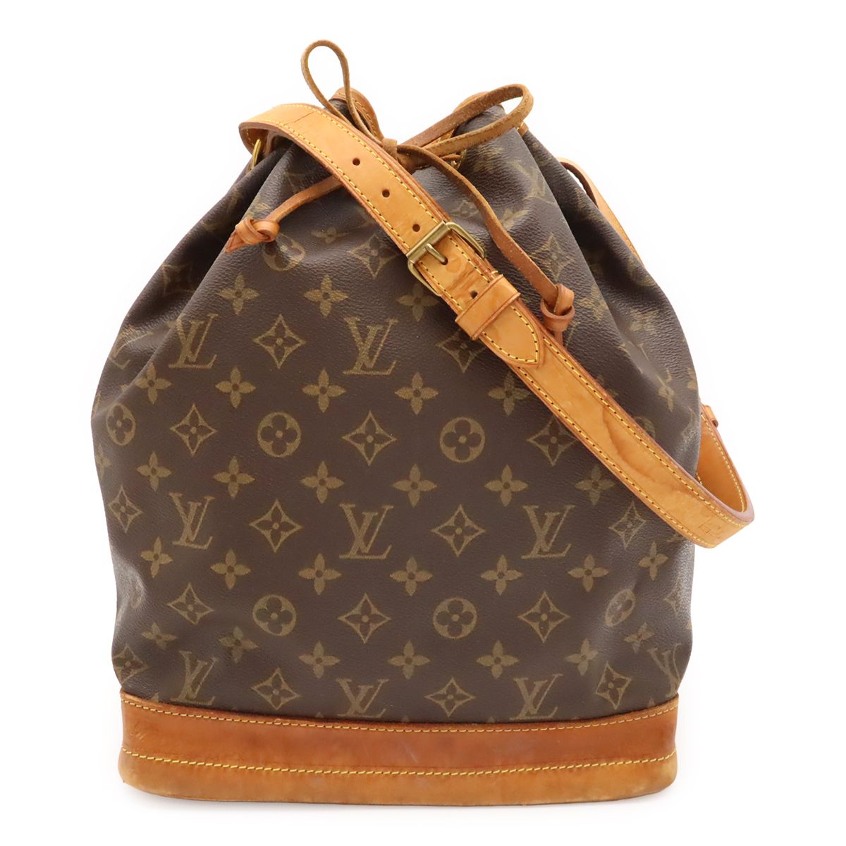 Louis Vuitton Monogram Noe Shoulder Bag Semi Drawstring