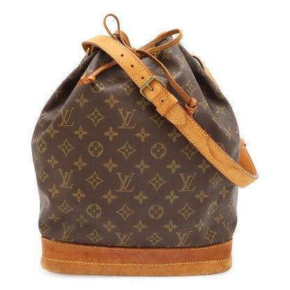 Louis Vuitton Monogram Noe Shoulder Bag Semi Drawstring