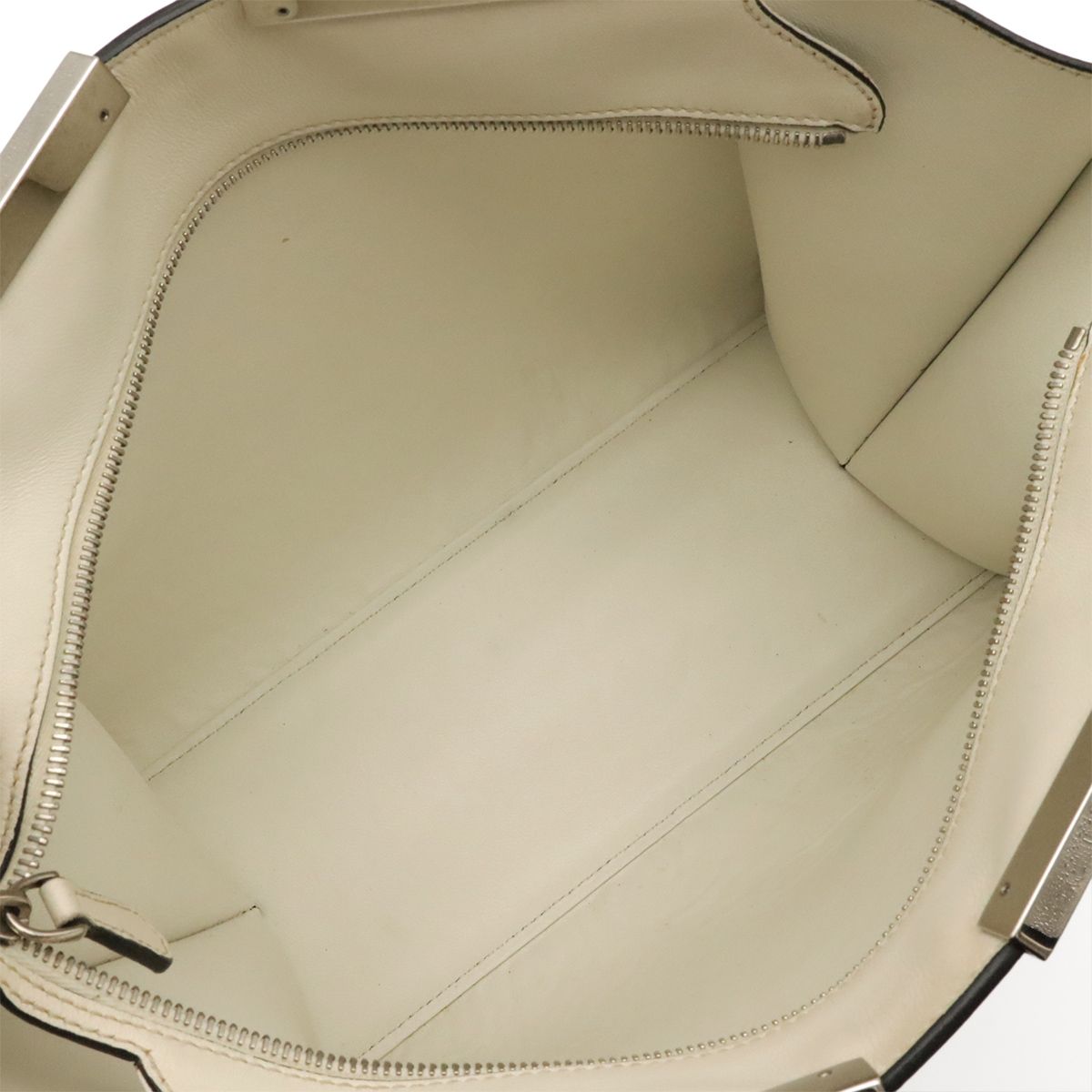 Fendi 2-Way Shoulder Bag Leather Black Silver — view 7