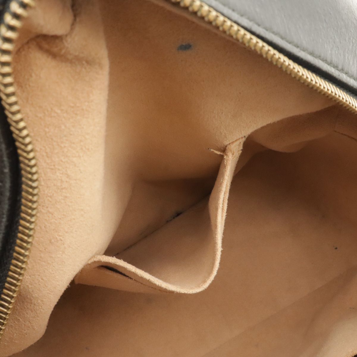 Gucci GG Marmont Backpack Quilted Leather Black Gold — view 8