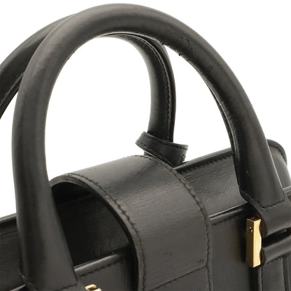 Saint Laurent Paris YSL Baby Cabas 2-Way Shoulder Bag Leather Black — view 5