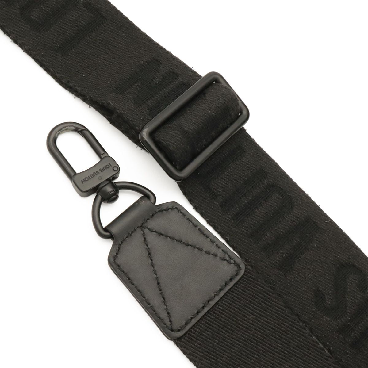 Louis Vuitton LV Aerogram Takeoff Messenger Shoulder Bag Leather Noir Black — view 6