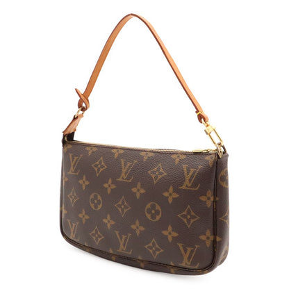 Louis Vuitton Monogram Pochette Soir Pouch Handbag Party — view 2