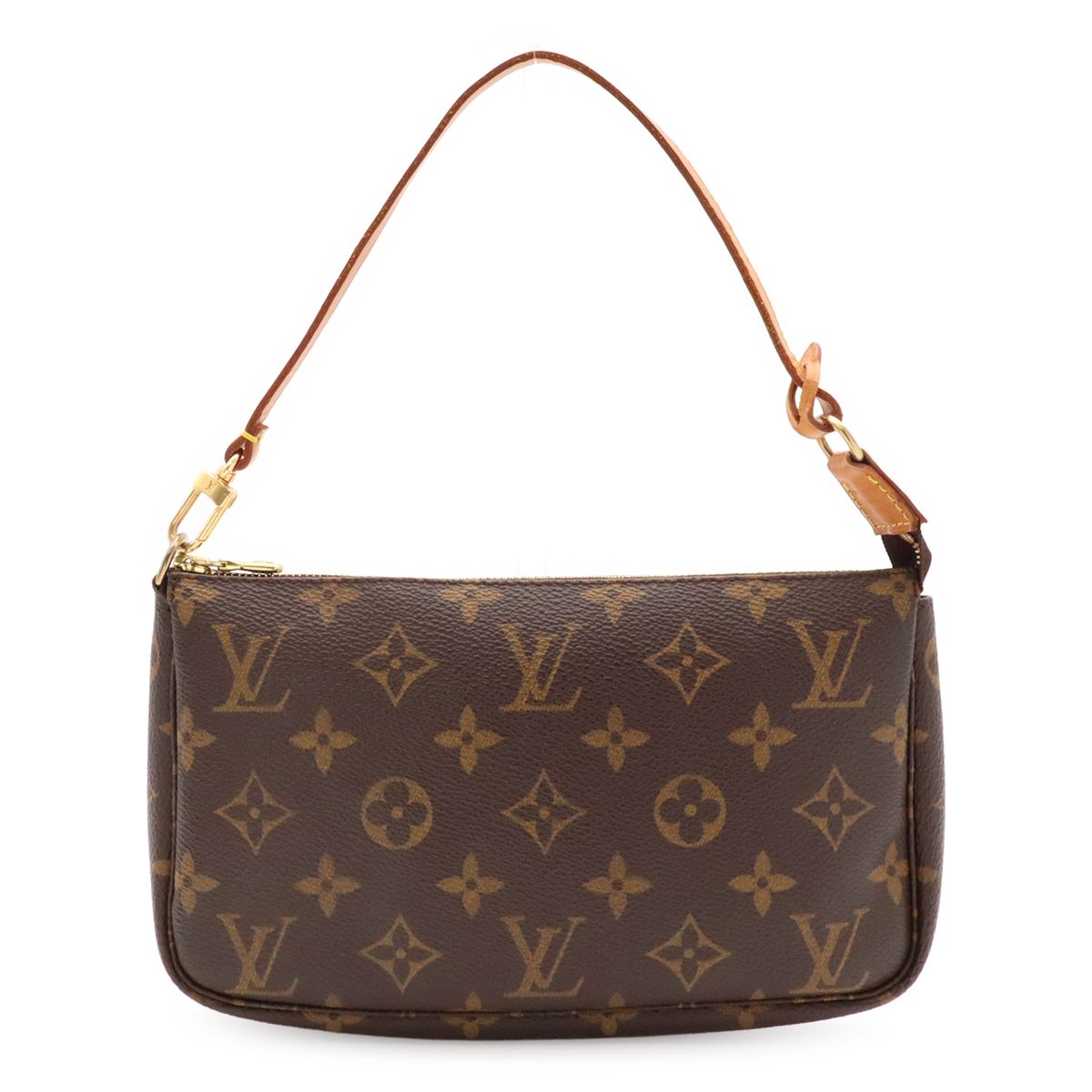 Louis Vuitton Monogram Pochette Soir Pouch Handbag Party