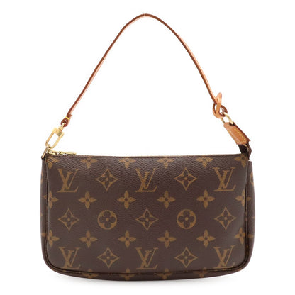 Louis Vuitton Monogram Pochette Soir Pouch Handbag Party