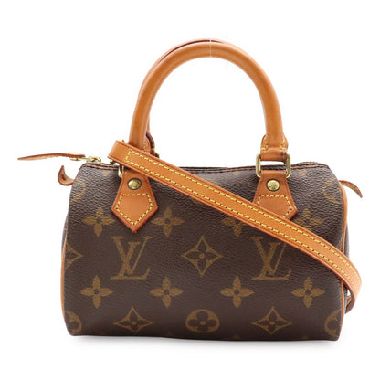 Louis Vuitton Monogram Mini Speedy Mini Bag Pouch Case 2-Way