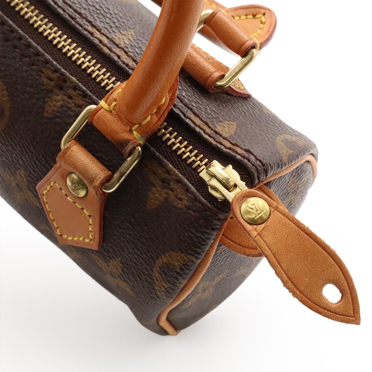 Louis Vuitton Monogram Mini Speedy Mini Bag Pouch Case 2-Way — view 6