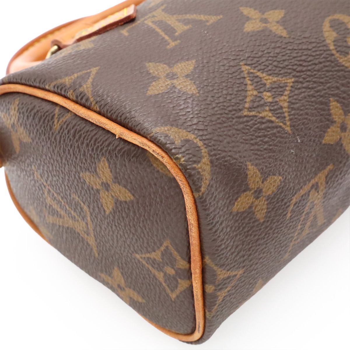 Louis Vuitton Monogram Mini Speedy Mini Bag Pouch Case 2-Way — view 3