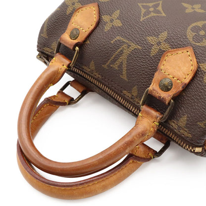 Louis Vuitton Monogram Mini Speedy Mini Bag Pouch Case 2-Way — view 4