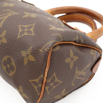 Louis Vuitton Monogram Mini Speedy Mini Bag Pouch Case 2-Way — view 3