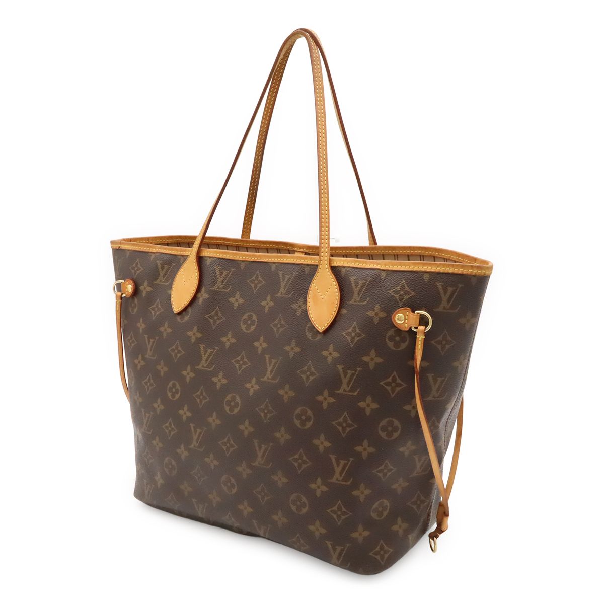 Louis Vuitton Monogram Neverfull MM Tote Shoulder Bag — view 2