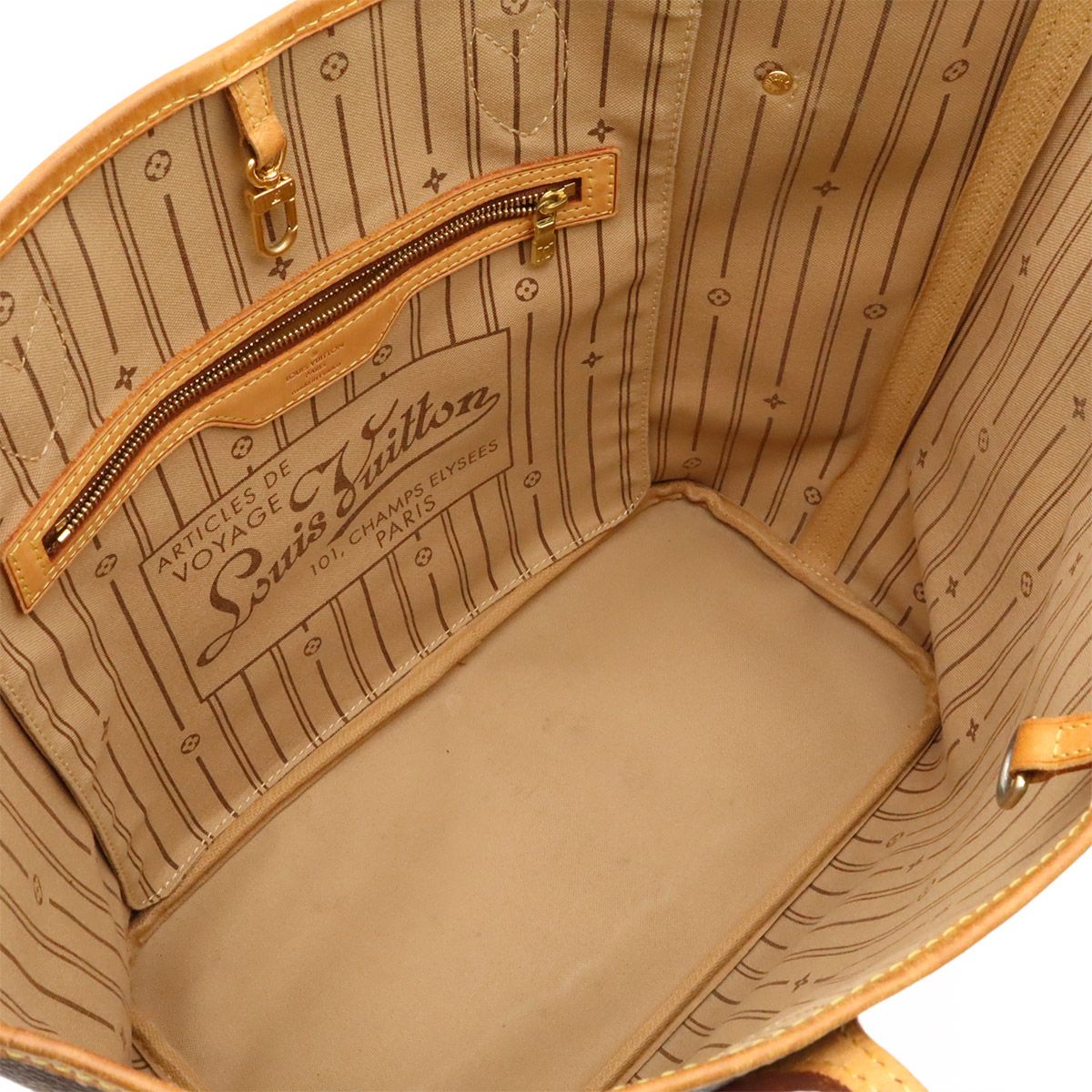 Louis Vuitton Monogram Neverfull MM Tote Shoulder Bag — view 5