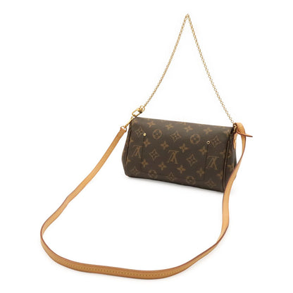 Louis Vuitton Monogram Favorite PM Shoulder Bag Crossbody 2-Way Clutch Pouch — view 2