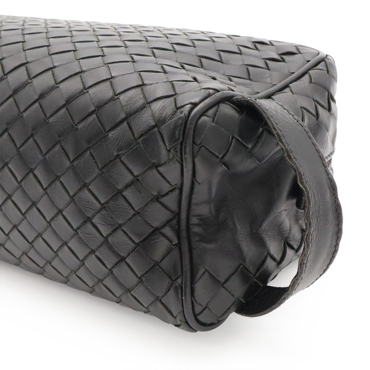Bottega Veneta Intrecciato Clutch Leather Black — view 5