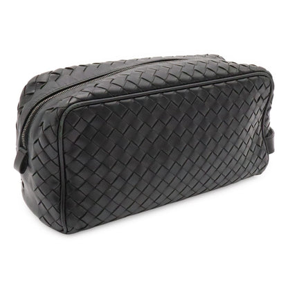 Bottega Veneta Intrecciato Clutch Leather Black — view 2