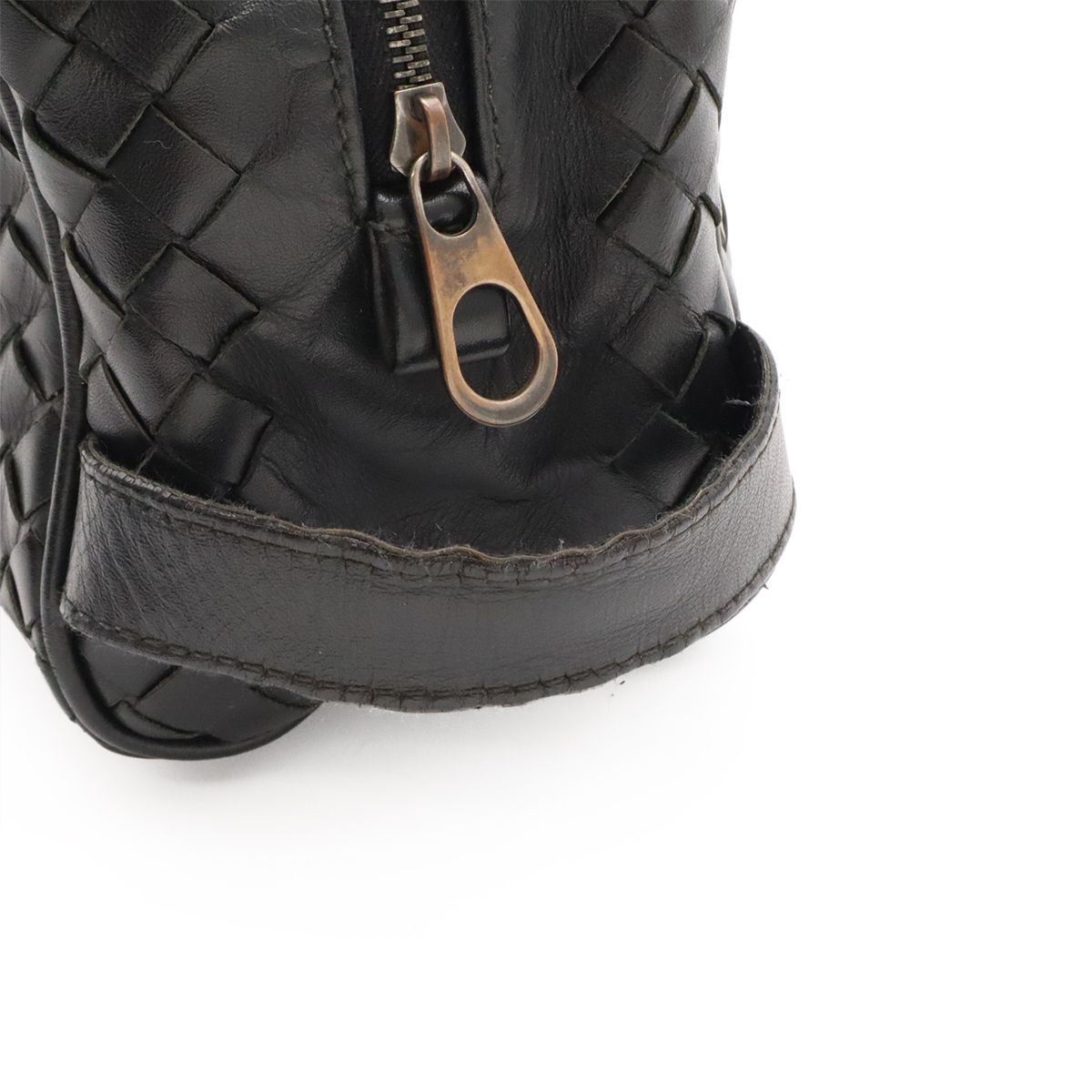 Bottega Veneta Intrecciato Clutch Leather Black — view 4