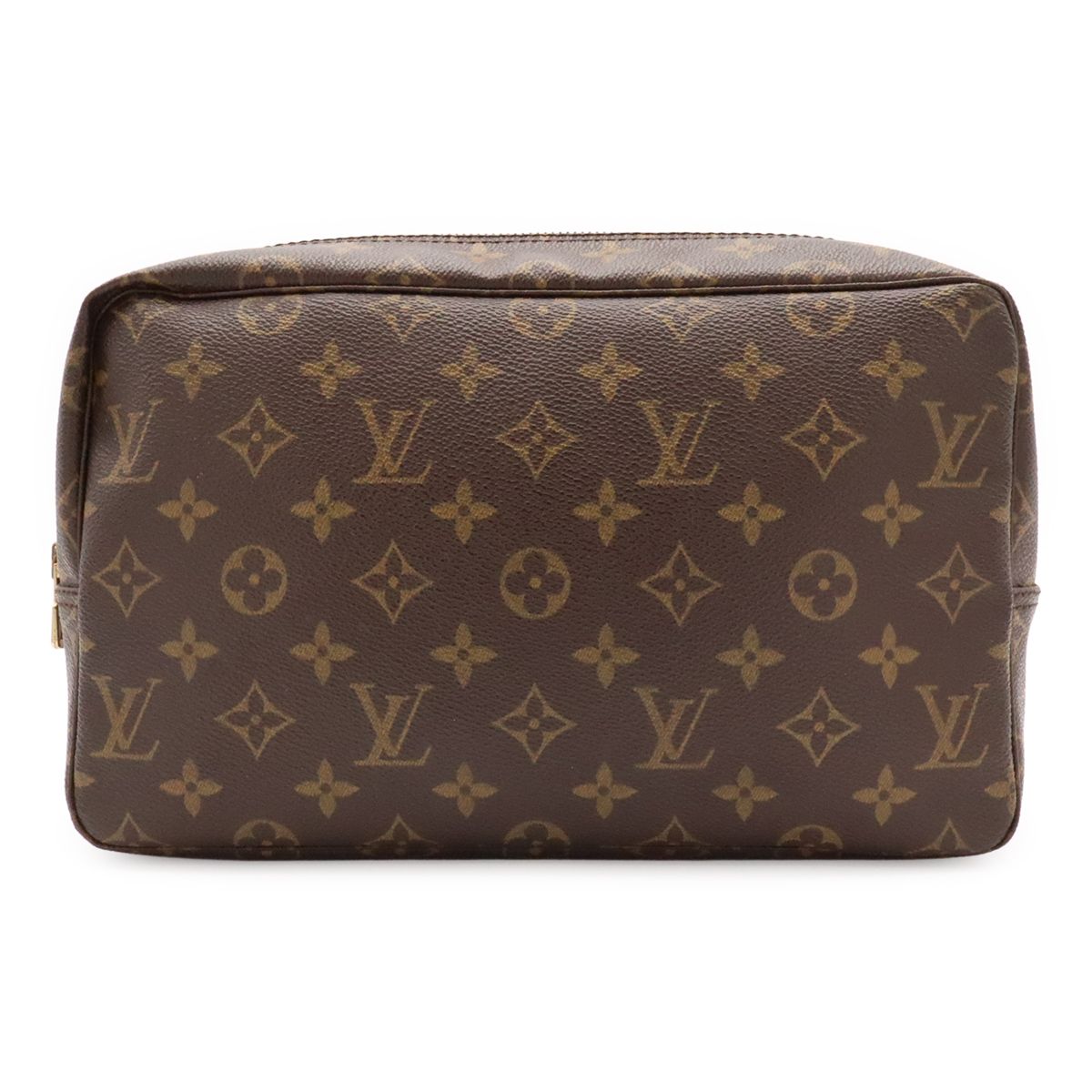Louis Vuitton Monogram Trousse Toilet 28 Clutch Makeup Pouch Travel Multi