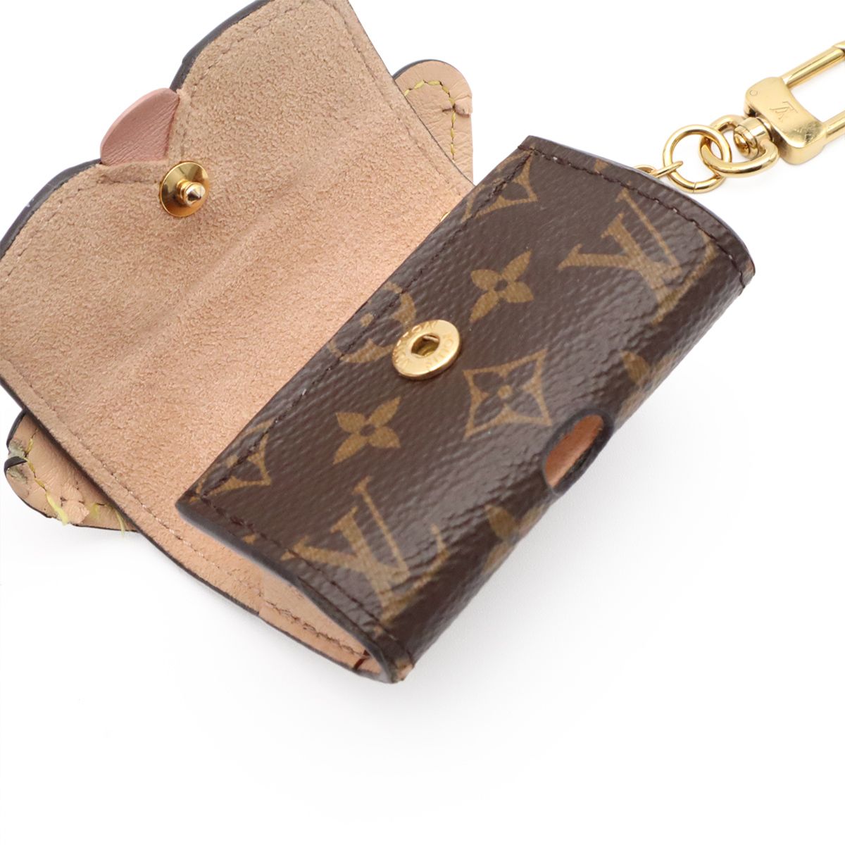Louis Vuitton Monogram Earphones Case Airpods Pouch Dog GI — view 8