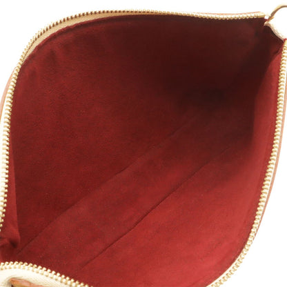 Louis Vuitton Monogram Multicolor Pochette Soir Pouch Party Blanc White — view 8